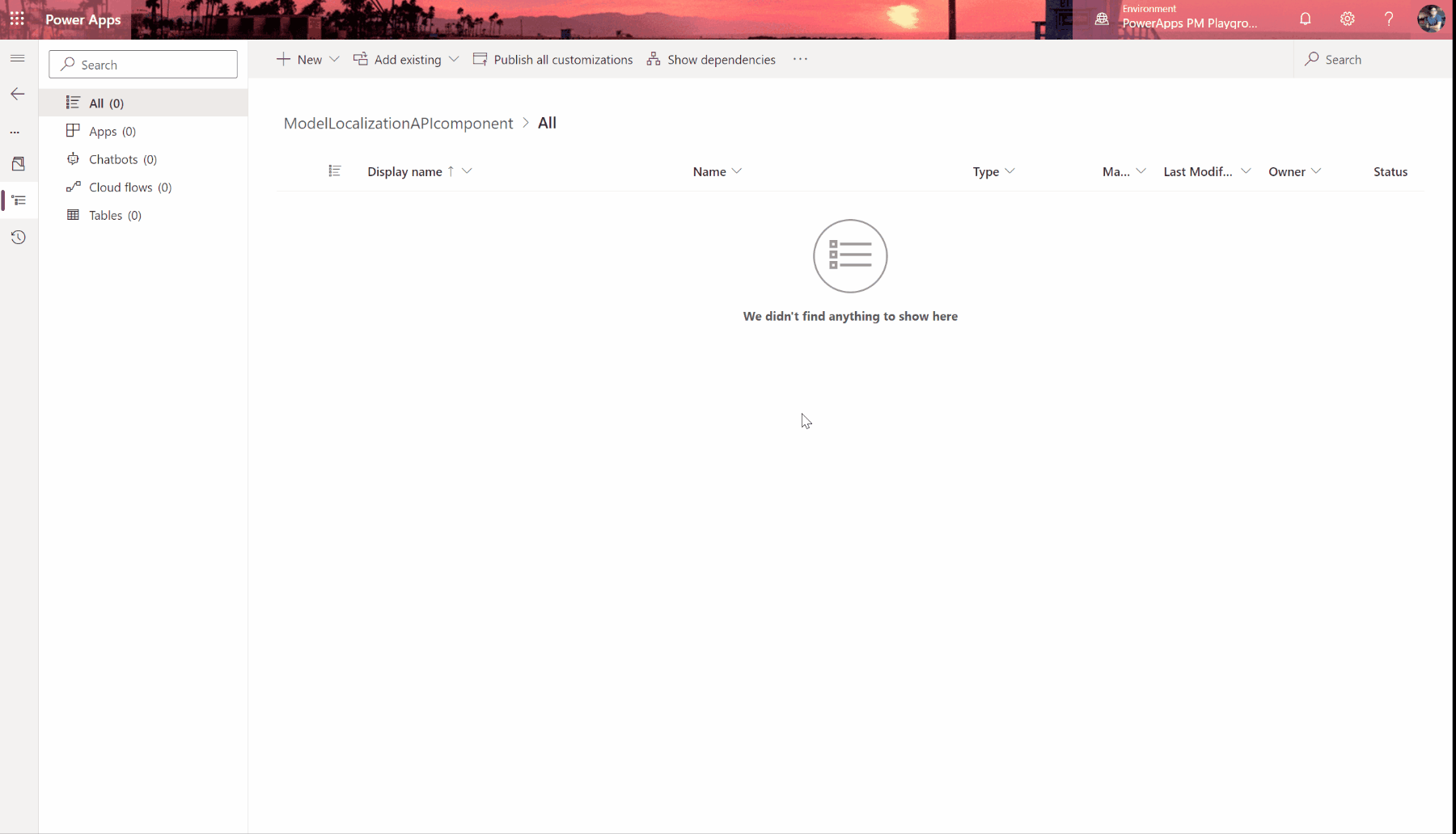 AddLocalizationComponentCustomPage