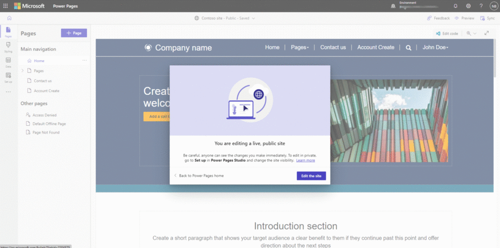 graphical user interface, website