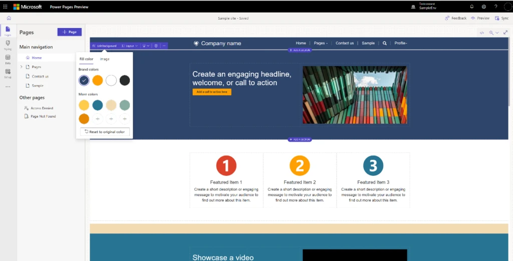 graphical user interface, website