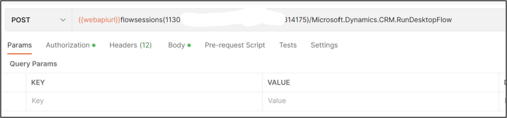 Request: Cancel a desktop flow run