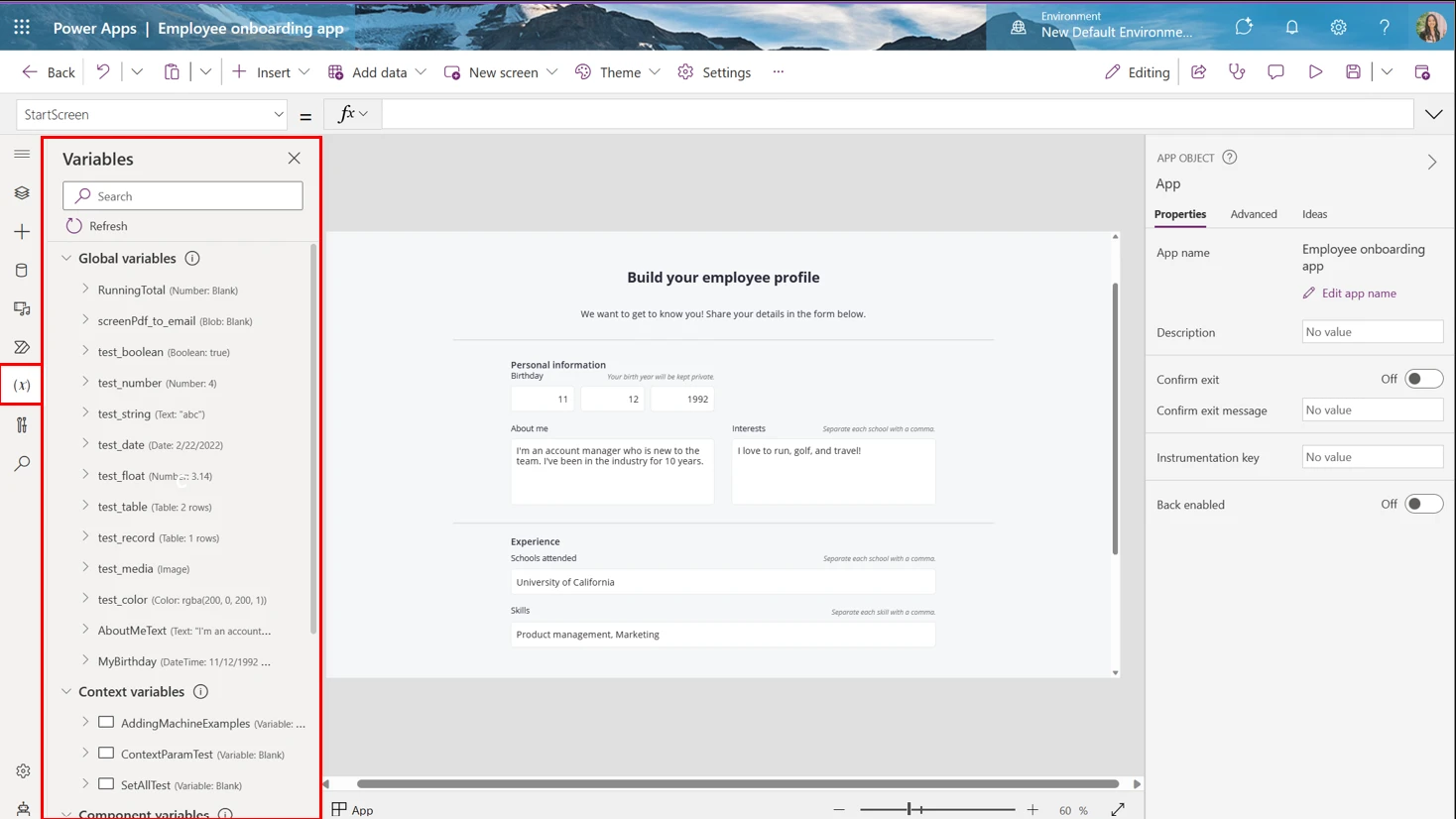 graphical user interface, application