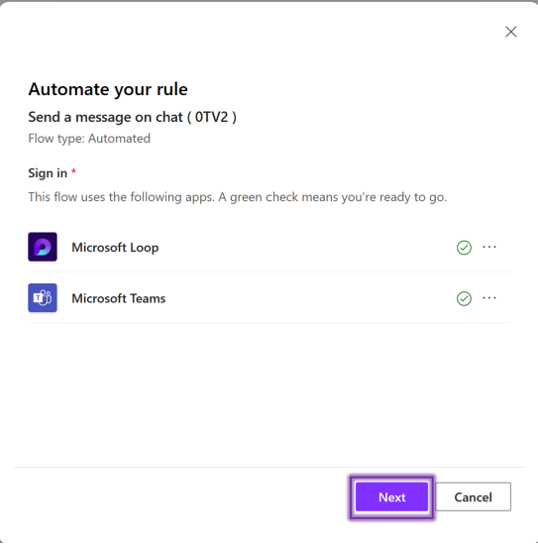 Automate your rule connections page