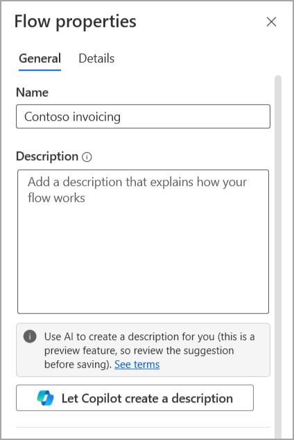 Copilot flow description