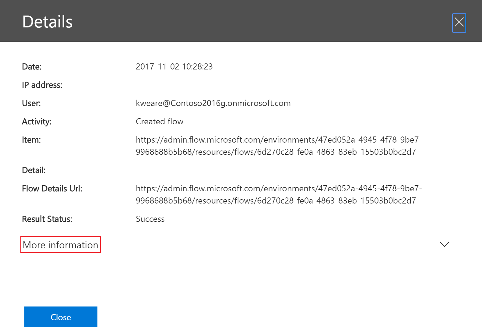 Microsoft Flow audit events now available in Office 365 Security & Compliance Center Microsoft Flow audit events now available in Office 365 Security & Compliance Center