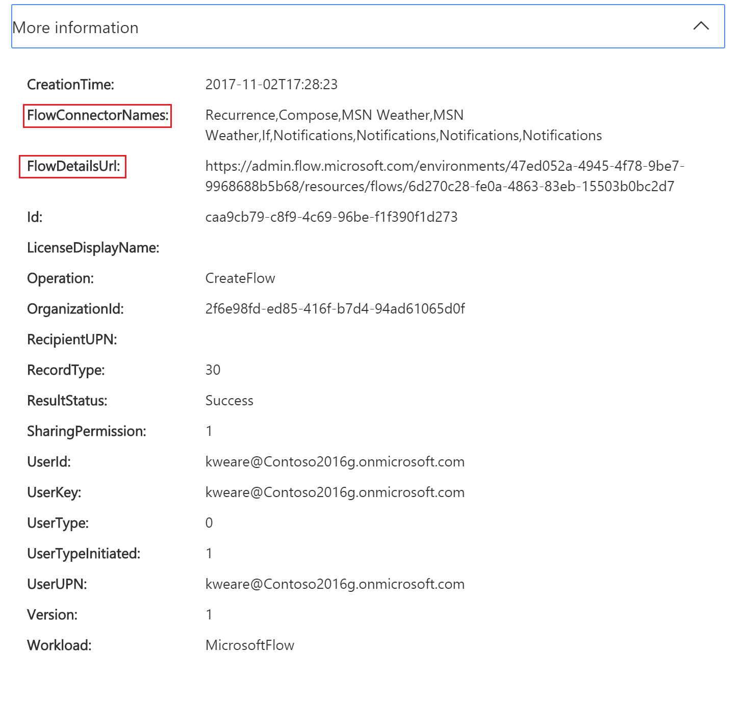 Microsoft Flow audit events now available in Office 365 Security & Compliance Center Microsoft Flow audit events now available in Office 365 Security & Compliance Center