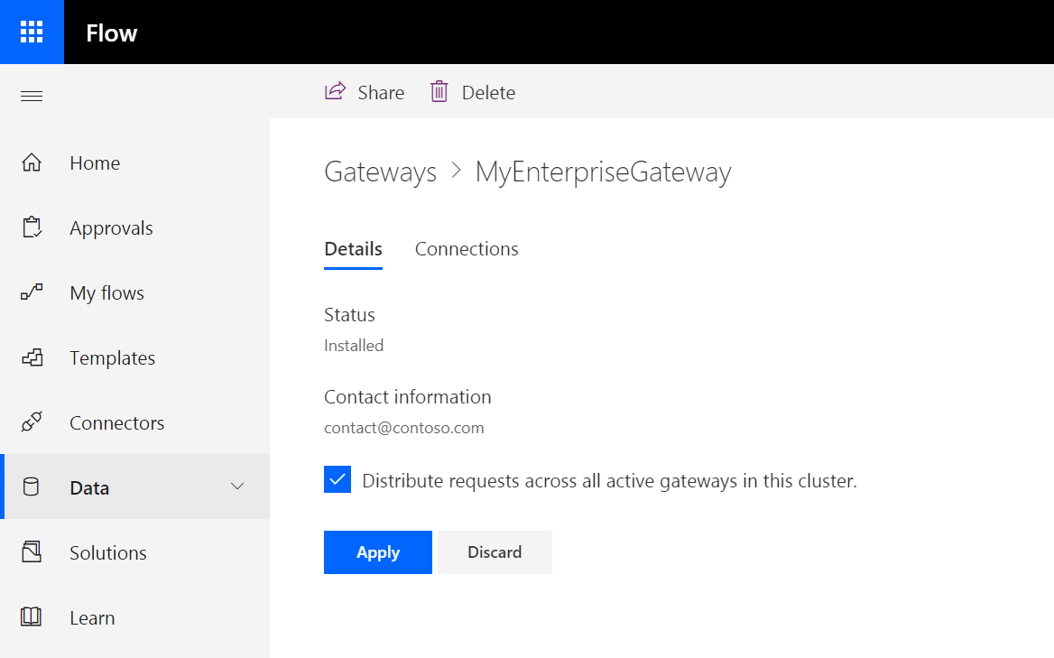 Enable gateway clusters