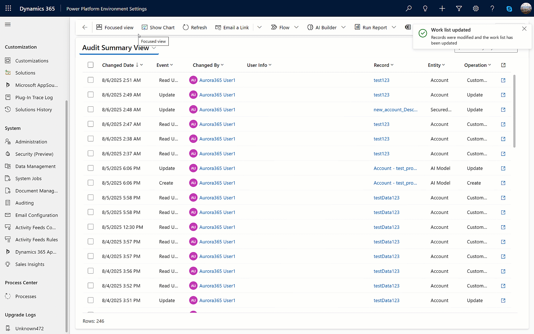 Audit logs remain available for masked columns to monitor access and detect anomalies. 