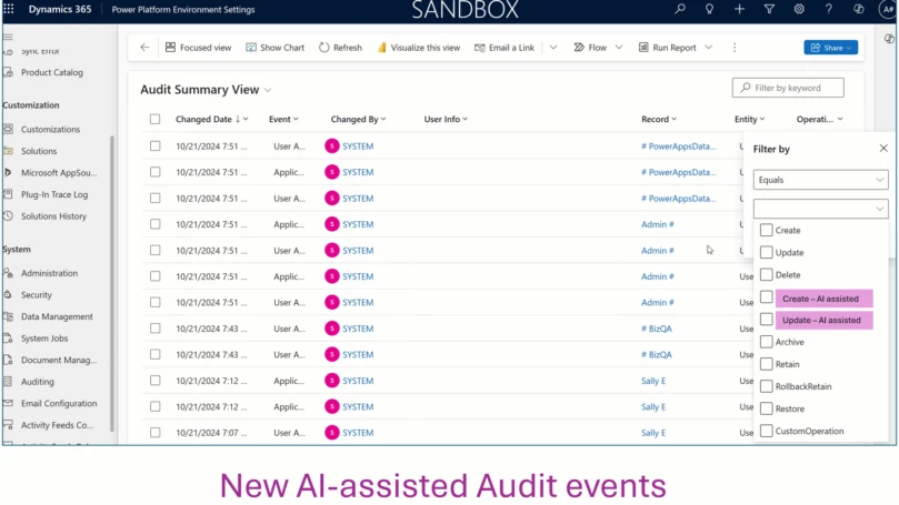 new ai assisted audit