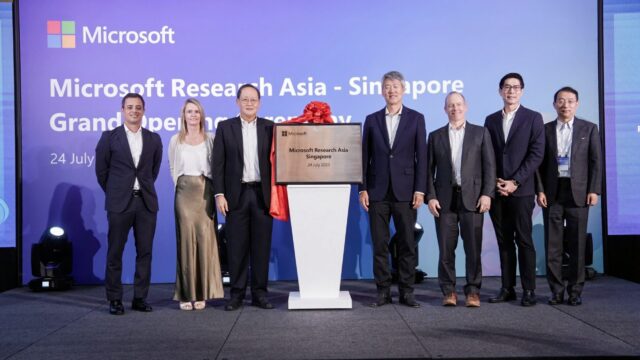 Microsoft Research Asia launches Singapore lab to drive AI innovation, industrial transformation, and talent development