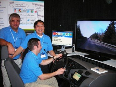 Commute UX driving simulator