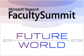 Faculty Summit 2011
