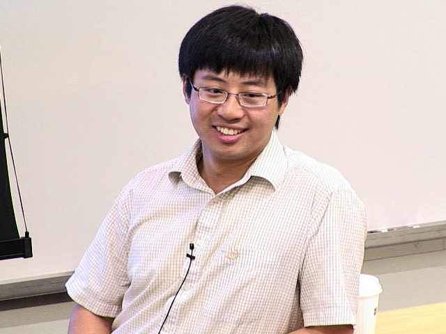 a person smiling for the camera