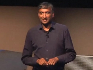 Anoop Gupta posing for the camera