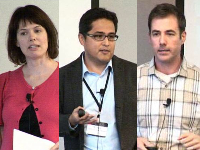 Tarleton Gillespie et al. posing for the camera