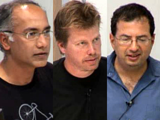 Yuval Peres et al. posing for the camera