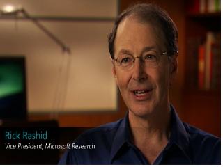 Richard Rashid smiling for the camera