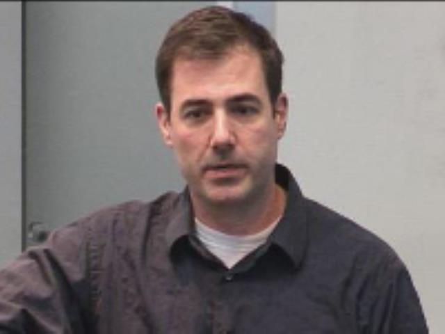 Tarleton Gillespie looking at the camera