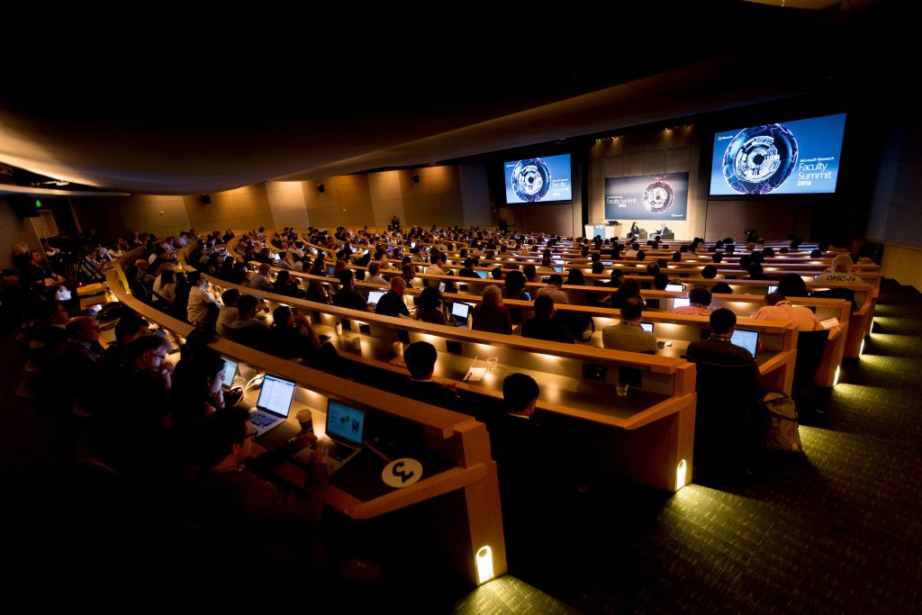 Microsoft Faculty Summit attendees