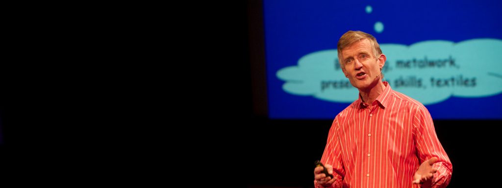 Simon Peyton Jones smiling for the camera