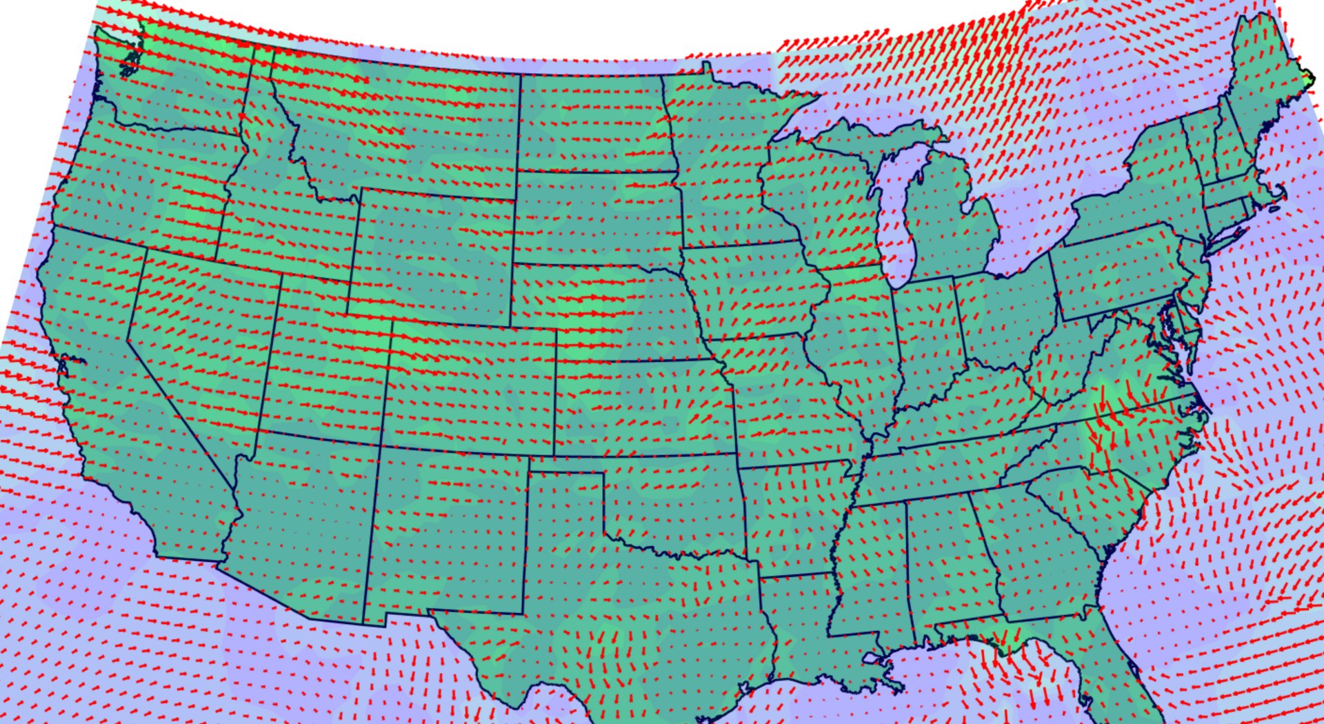 windflow US map