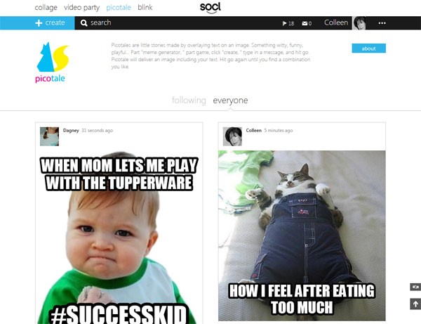 Socl's Picotale experience