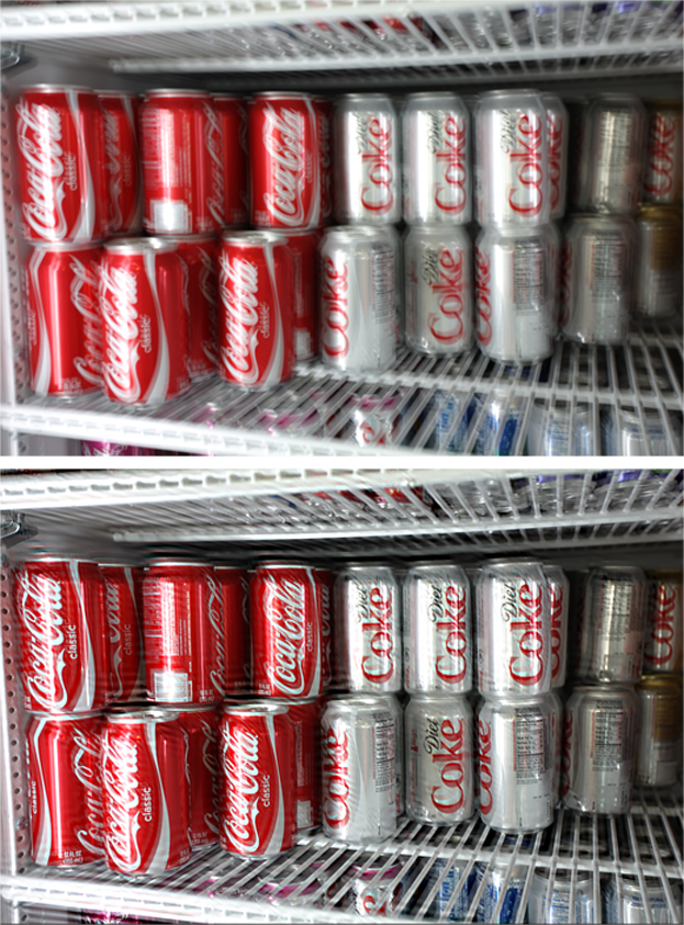 motion blurred image sharpened