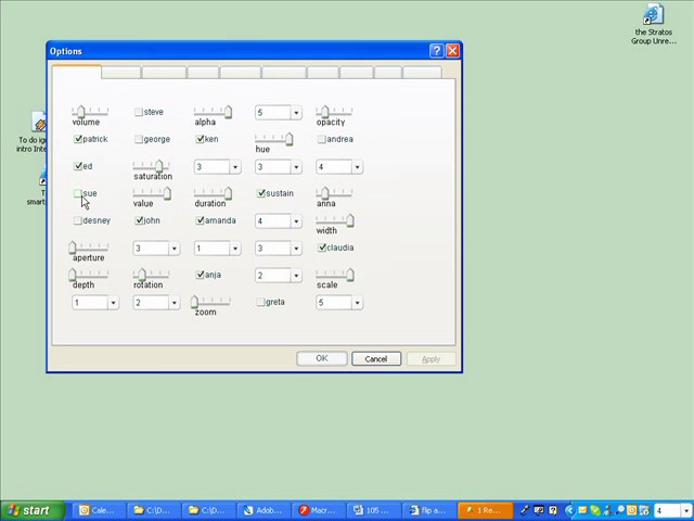 a screenshot of a computer