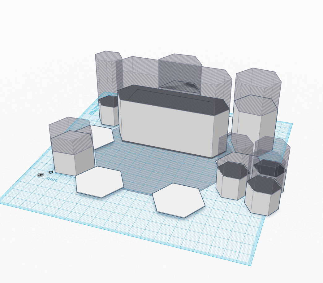 Food Futures 3D cad model of floor layout