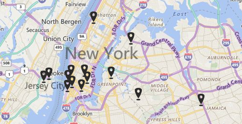 PrivTree geolocation example