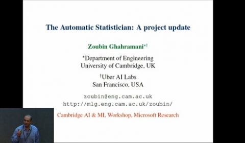 The Automatic Statiscian: a project update