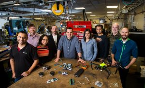Researchers in the Microsoft Research Redmond lab