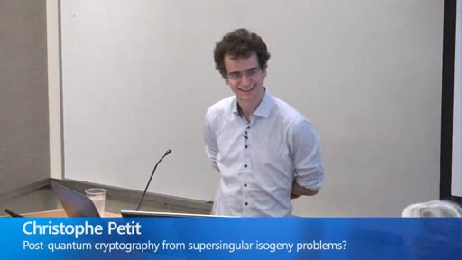 Post-quantum cryptography from supersingular isogeny problems?