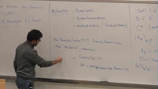 Pacific Northwest Probability Seminar: A Characterization Theorem for the Gaussian Free Field
