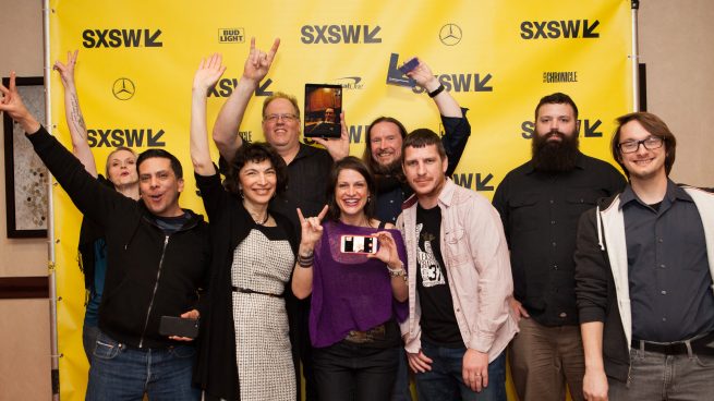 Arturo Toledo, Rob Welsh posing for a photo