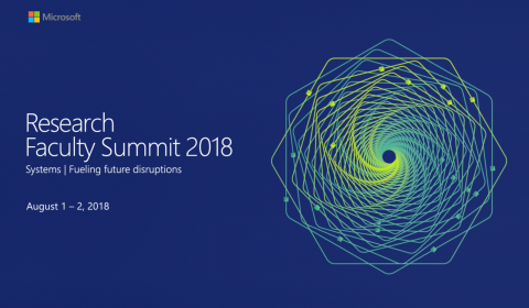 Faculty Summit 2018 Introduction