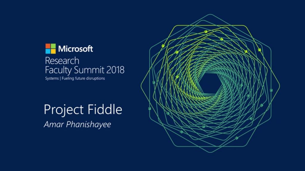 Project Fiddle STILL