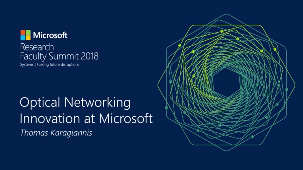optical networking innovation STILL