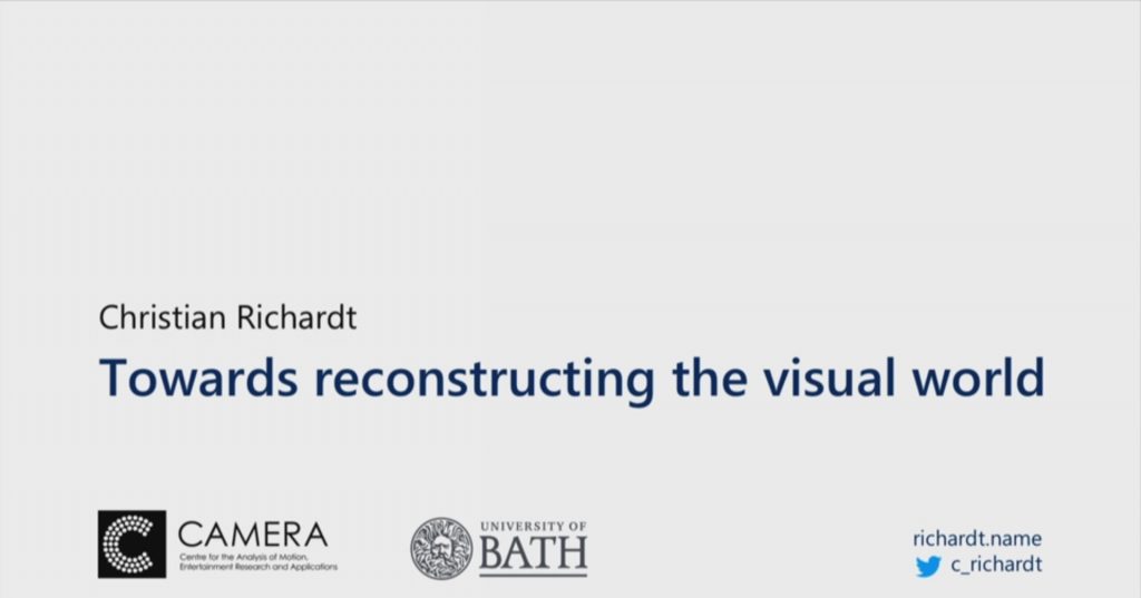 towards reconstructing