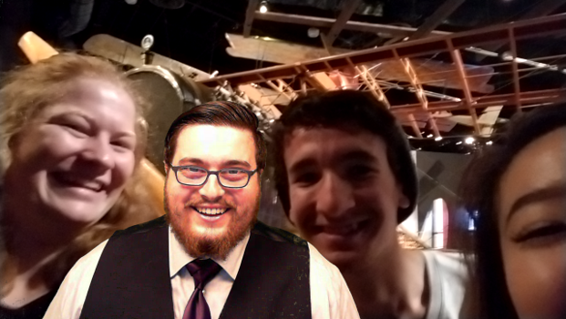 Mary Peters et al. posing for the camera