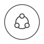 element icon - three open circles connected in a circle