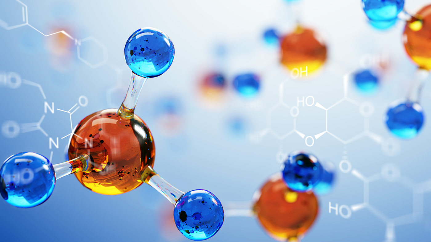 generative chemistry, drug discovery, molecules, stock image