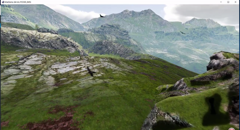 Unreal KiteDemo with AirSim drone simulator plugin