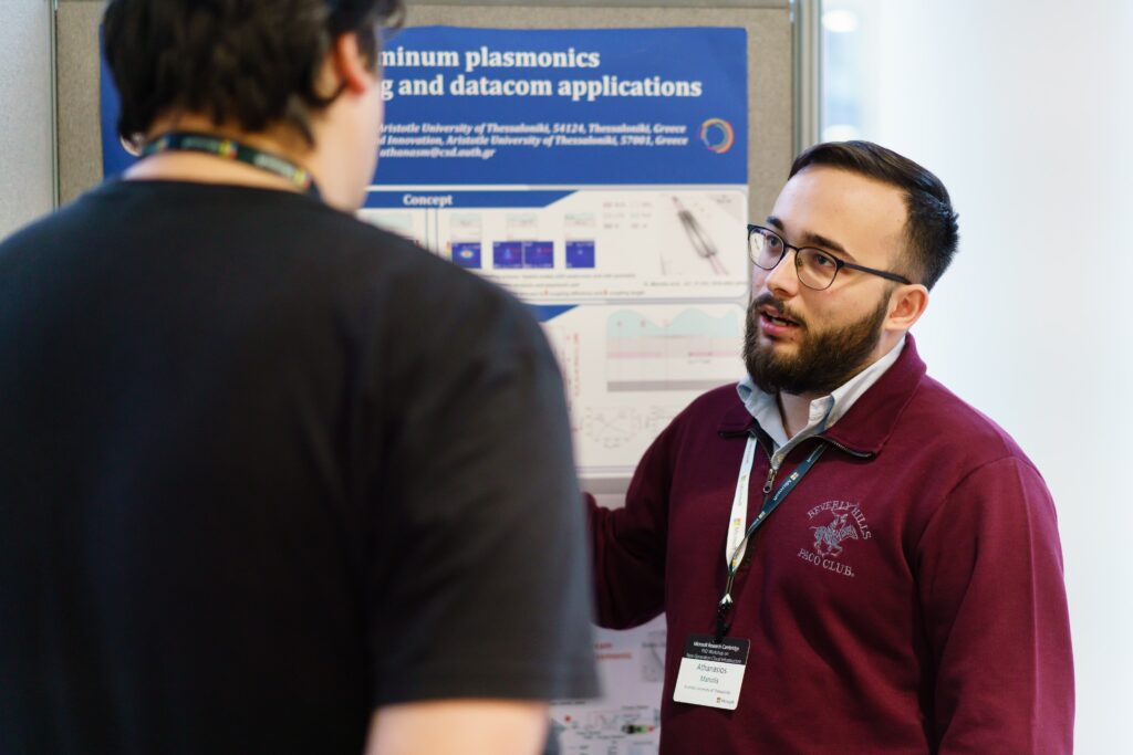 a man looking at the camera