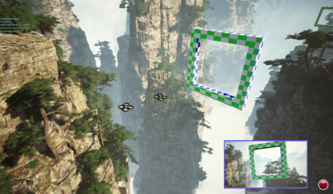 Game of Drones simulation