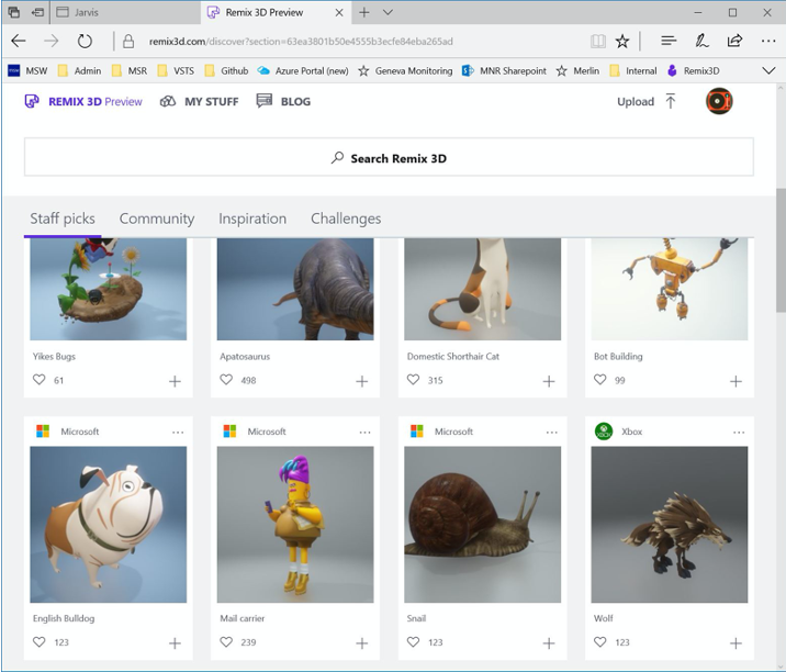 Remix3D with Embedded Social