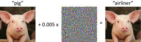 An image of a pig labeled