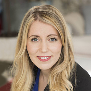 Portrait of Dr. Maya Ackerman from Santa Clara University and speaker at the Microsoft Research AI and Gaming Research Summit