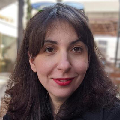 Portrait of Avrilia Floratou