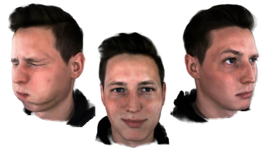 neural rendered images of a man