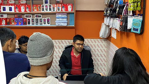 Project Mishtu - group of people talking